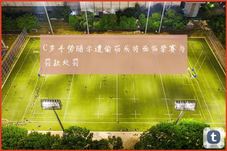 C罗手势暗示遭偷窃或将面临禁赛与罚款处罚