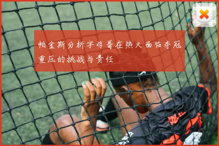帕金斯分析字母哥在热火面临夺冠重压的挑战与责任
